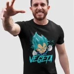 Baby Vegeta Half Sleeve T-shirt For Men