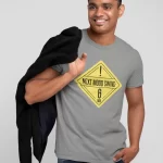 Next Mood Swing Funny Half Sleeve Printed T-shirt For Men