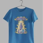 Cosmic Abduction: Unearthly Encounters Half Sleeve Unisex T shirt