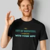 The Art of Survival – Is Agreeing With Your Wife Half Sleeves Printed T shirt For Men