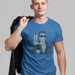 Terminator - I Will Be Back Half Sleeves Printed T Shirt For Men