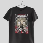 James Hatfield - Metallica in Funko Pop Half Sleeves Printed T shirt - Unisex