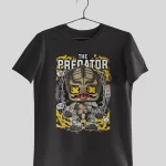 Predator In Funko Pop Half Sleeves Printed T-shirt - Unisex