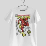 Flash In Funko Pop Half Sleeves Printed T-shirt - Unisex