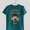 Green Day In Half Sleeves Printed T shirt – Unisex