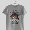 Jimi Hendrix In Funko Half Sleeves Printed T shirt – Unisex