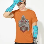 Assassin's Creed Half Sleeves Printed T Shirt For Men