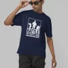 Battle Grounds Half Sleeves Printed T-shirt For Men