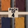 The Ultimate 4 Pack – Combo A Half-Sleeve T-Shirt for Men