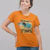 Humanity Stinks Half Sleeves Printed T-shirt – Unisex