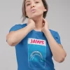 Jaws Parody Half Sleeves Printed T-shirt – Unisex