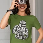 StormTrooper From Star Wars Half Sleeves Printed T Shirt - Unisex