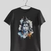 Lord Shiva Water Painting Half Sleeves Printed T-shirt – Unisex